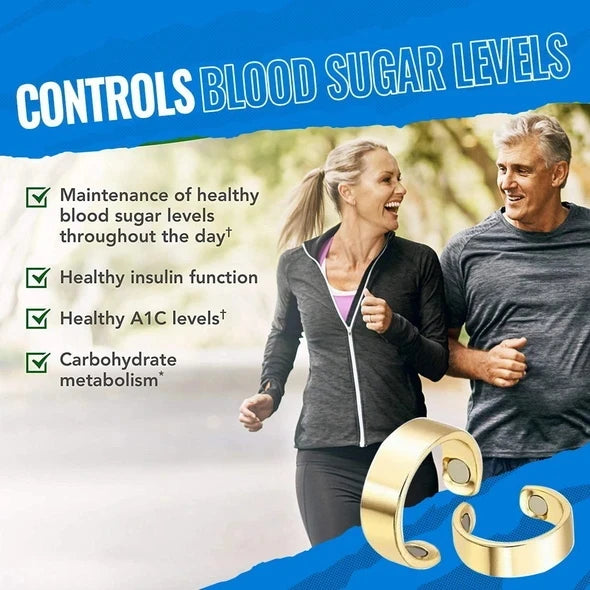 Blood Sugar Control Ring Diabetes Monitor