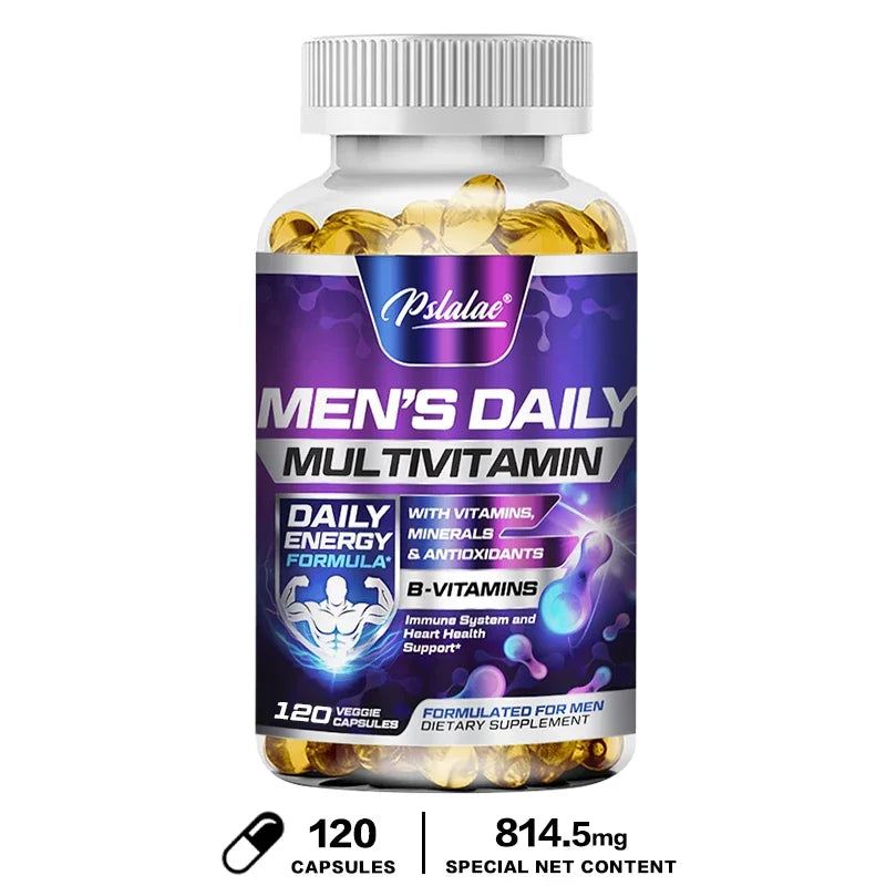 Men's Multivitamin Supplement with Vitamins A, B12, C, D and E