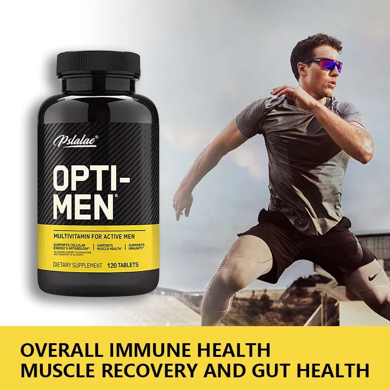Opti-Men, Vitamin C, Zinc & Vitamins D, E, B12, 120 Capsules,