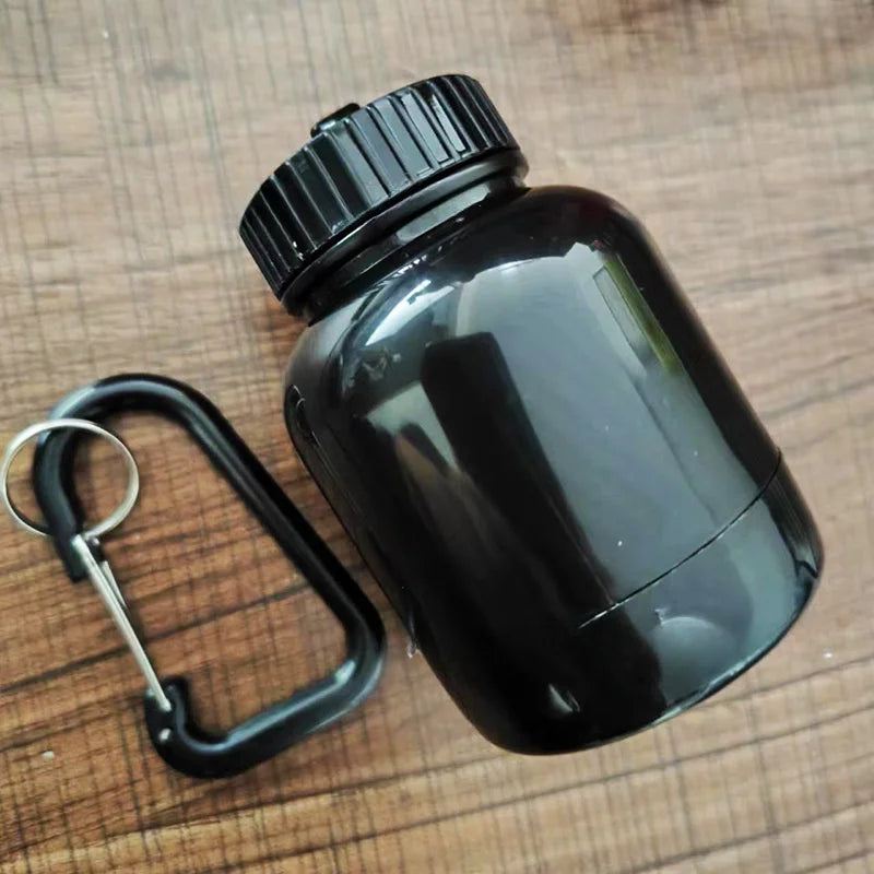 Portable Mini Protein Powder Bottle with Whey Keychain
