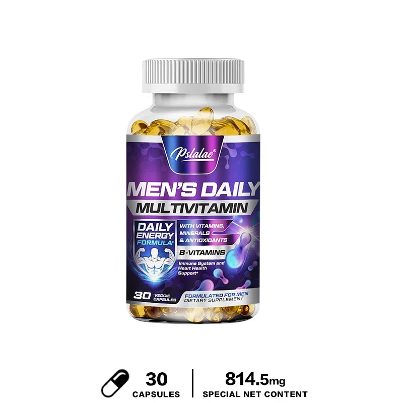 Men's Multivitamin Supplement with Vitamins A, B12, C, D and E