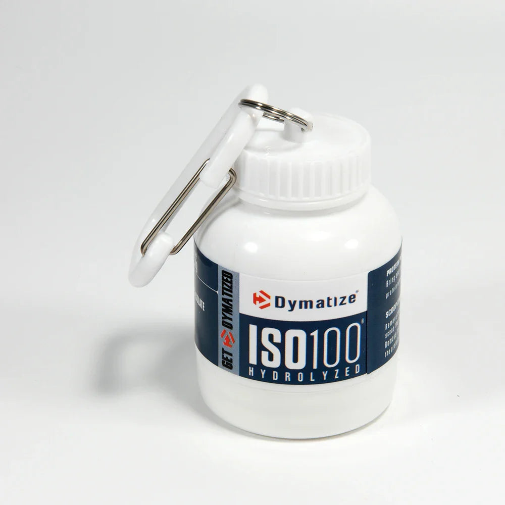 Portable Mini Protein Powder Bottle with Whey Keychain