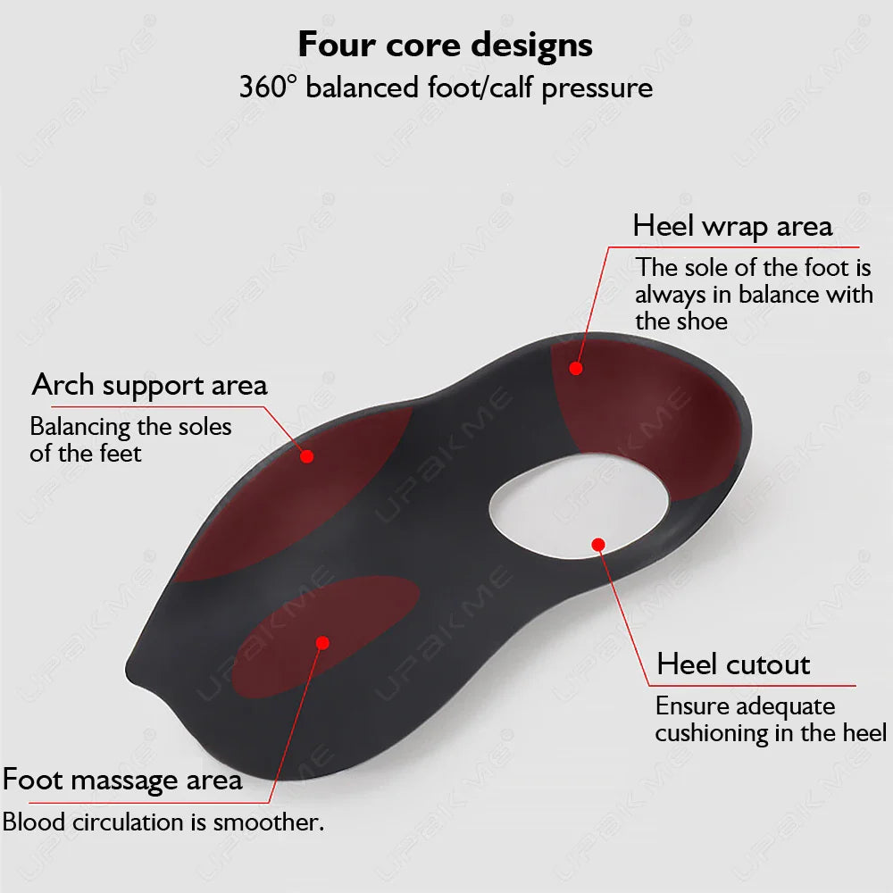 Legs Correction Orthotic Insoles for Flat Feet